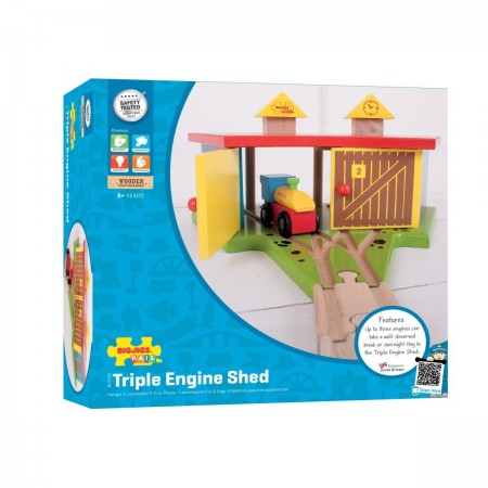 Triple Engine Shed