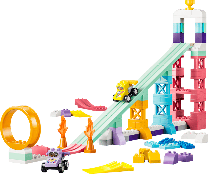 DUPLO® - 3 in 1 Creative Ramps with Vehicles (10478)