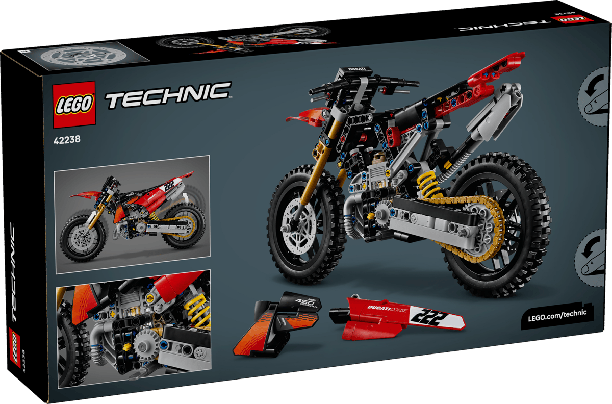 Technic™ - Ducati Desmo450 MX Factory Motorcycle (42238)
