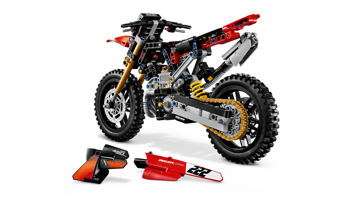 Technic™ - Ducati Desmo450 MX Factory Motorcycle (42238)