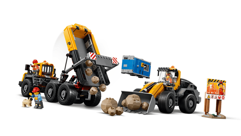 City - Dump Truck & Front End Loader (60494)