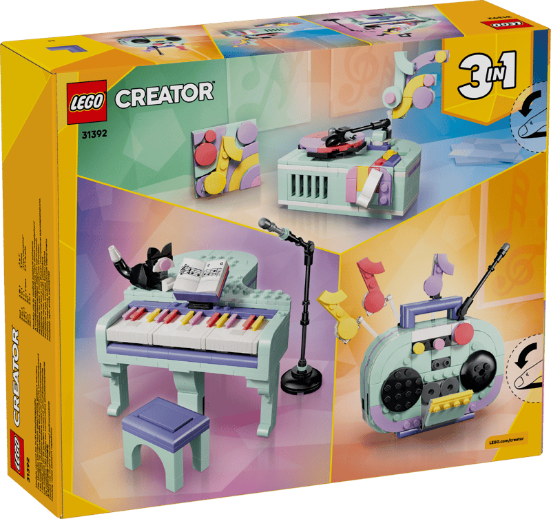 Creator 3-in-1 - Music Decor Piano with Cat (31392)