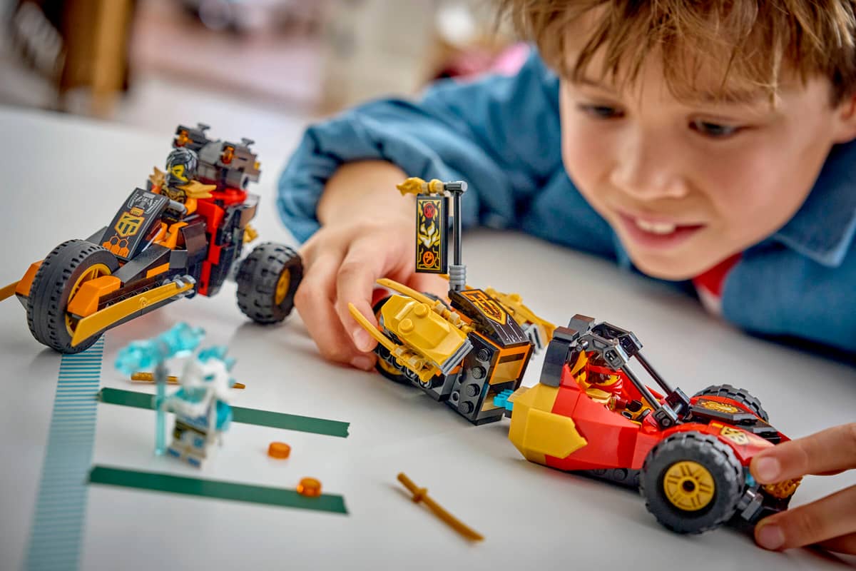 NINJAGO® - Kai and Cole's Combiner Vehicles (71864)