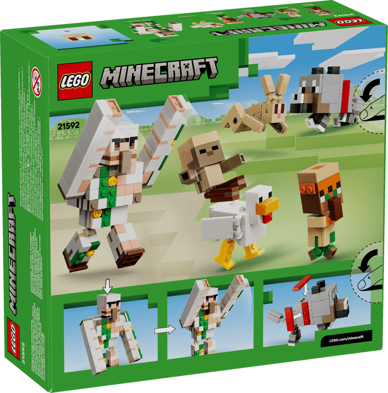 Minecraft® - Chicken Jockey Desert Attack (21592)