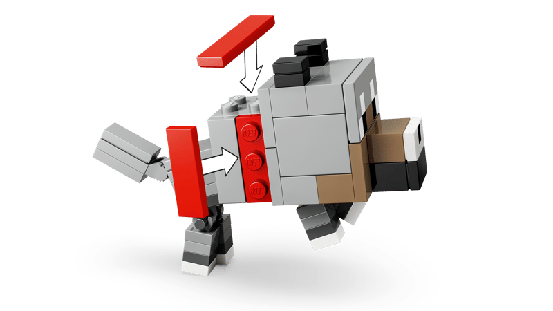 Minecraft® - Chicken Jockey Desert Attack (21592)