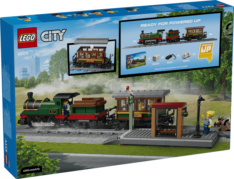 City - Vintage Steam Train (60511)