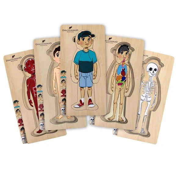 Body Puzzle Boy - Toot Toot Toys