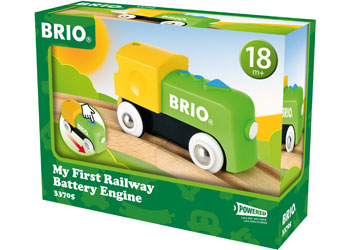 BRIO - My First Railway Battery Engine (33705) - Toot Toot Toys