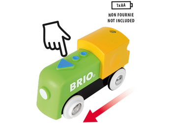 BRIO - My First Railway Battery Engine (33705) - Toot Toot Toys