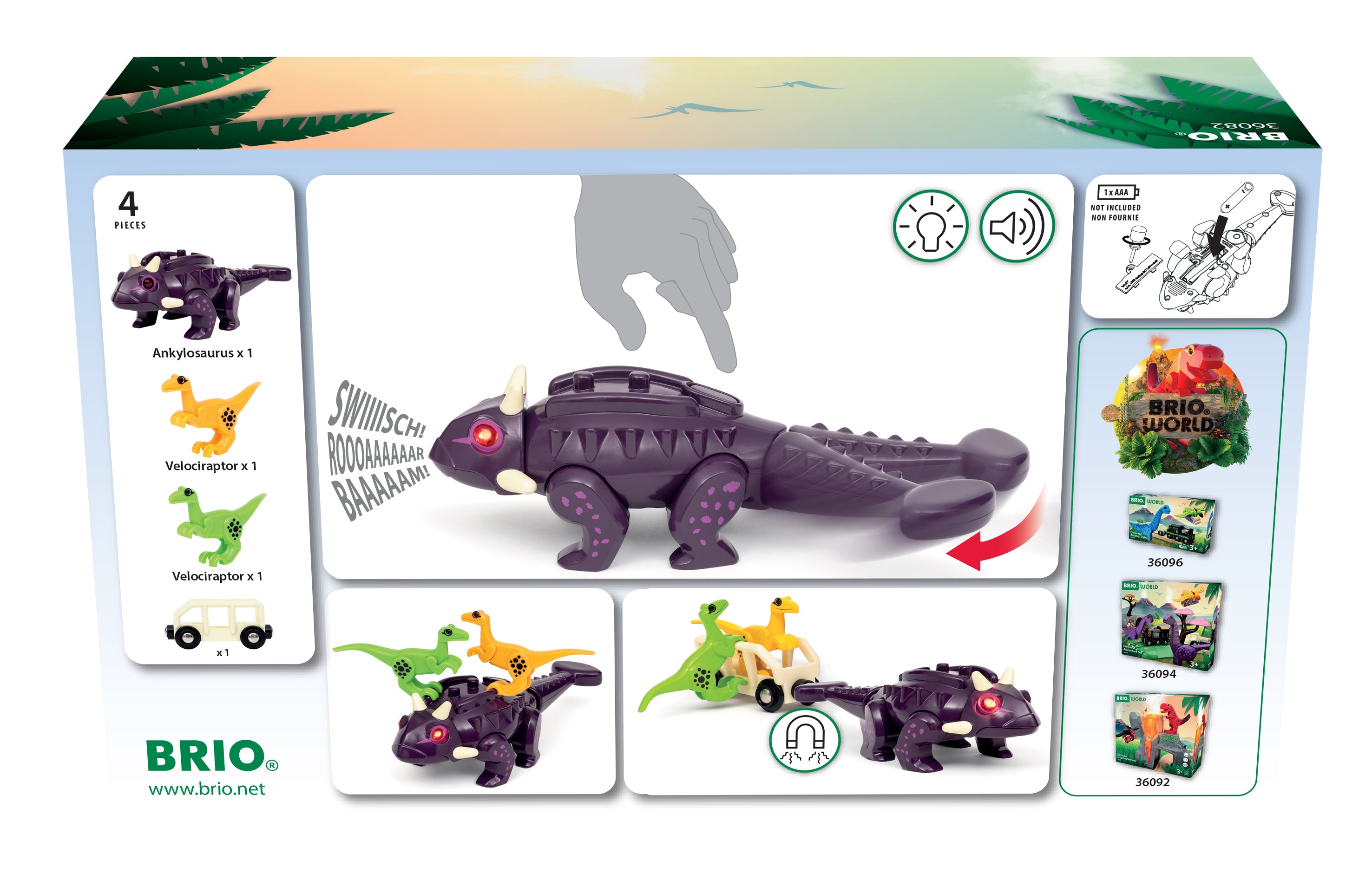 Dinosaur Attack Set (36082)