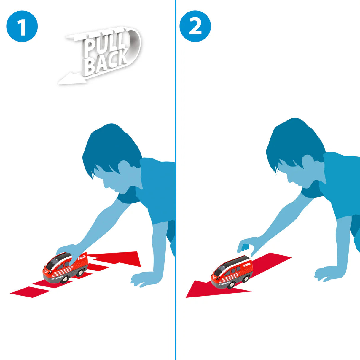 Pull Back Train Set (36102)