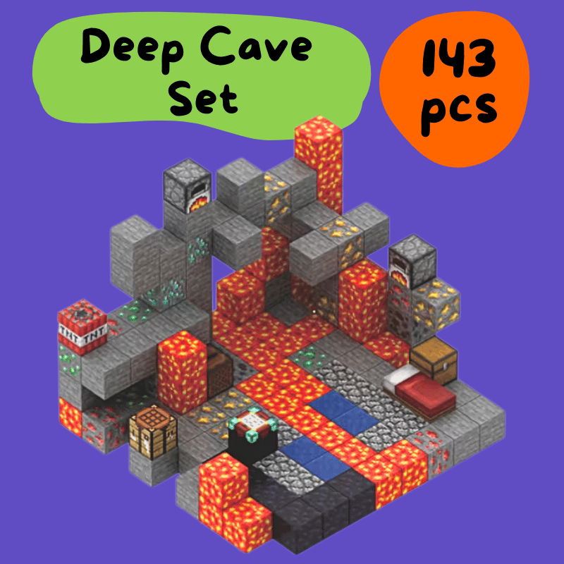 Deep Cave Set – 143 pcs