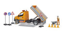 Bruder - 1:16 Mercedes Benz Sprinter Municipal Vehicle with Driver and Accessories (02537) - Toot Toot Toys