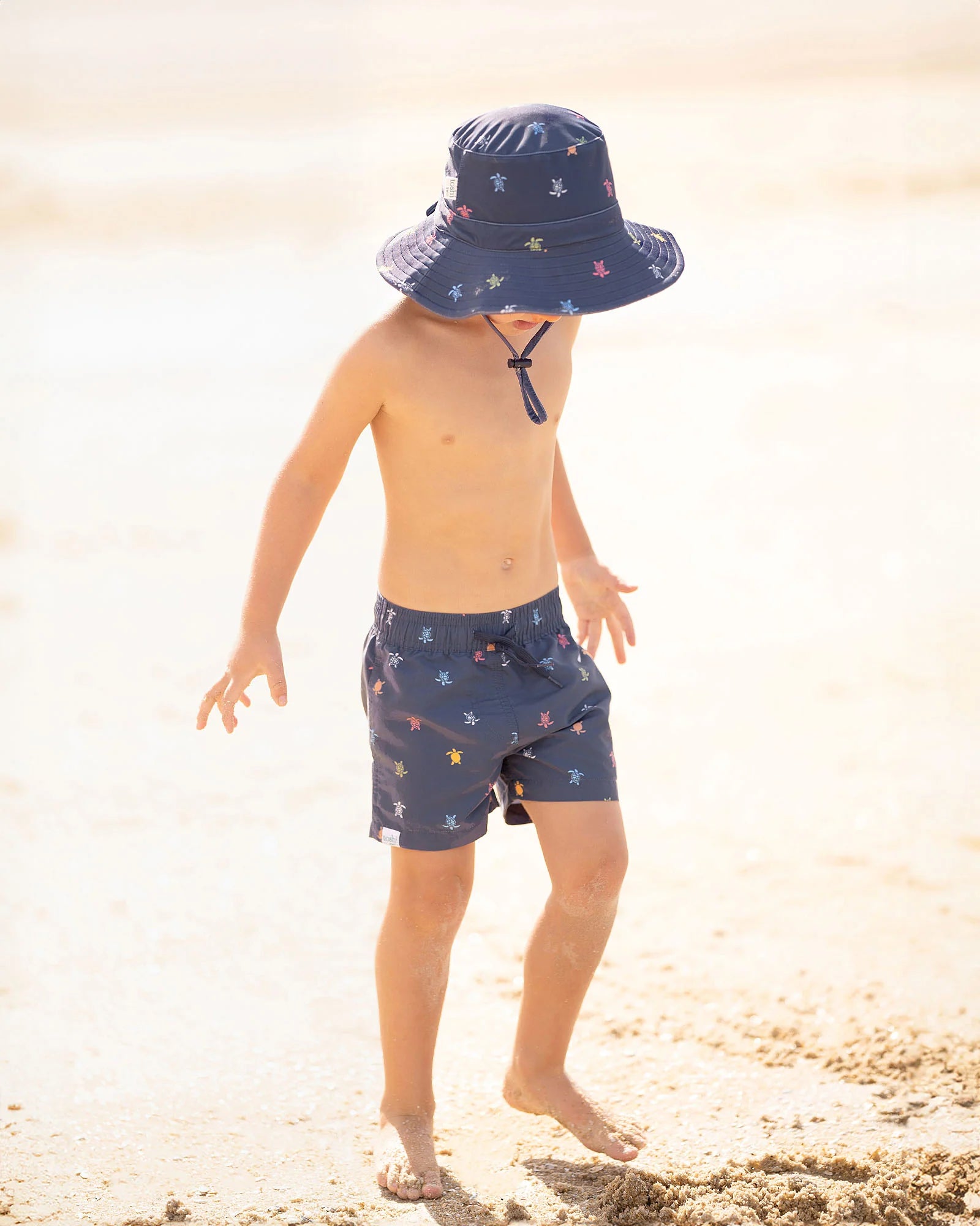 Kids Swim Boardshorts  - Turtle Island