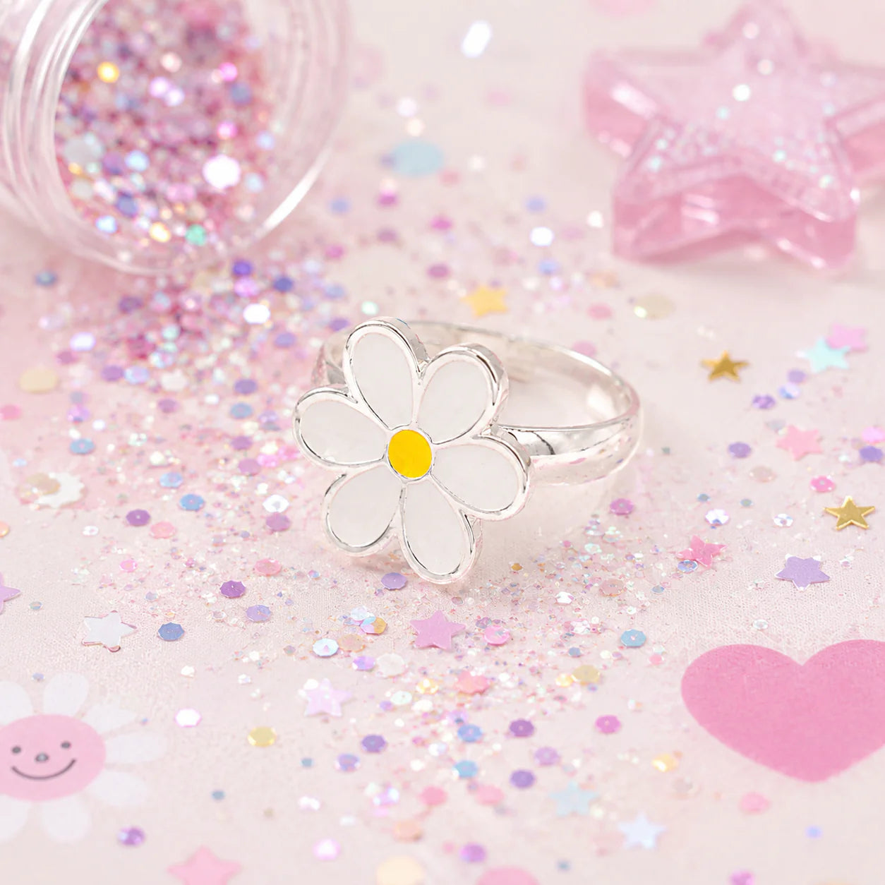 Petite Fleur - Daisy Crown Ring
