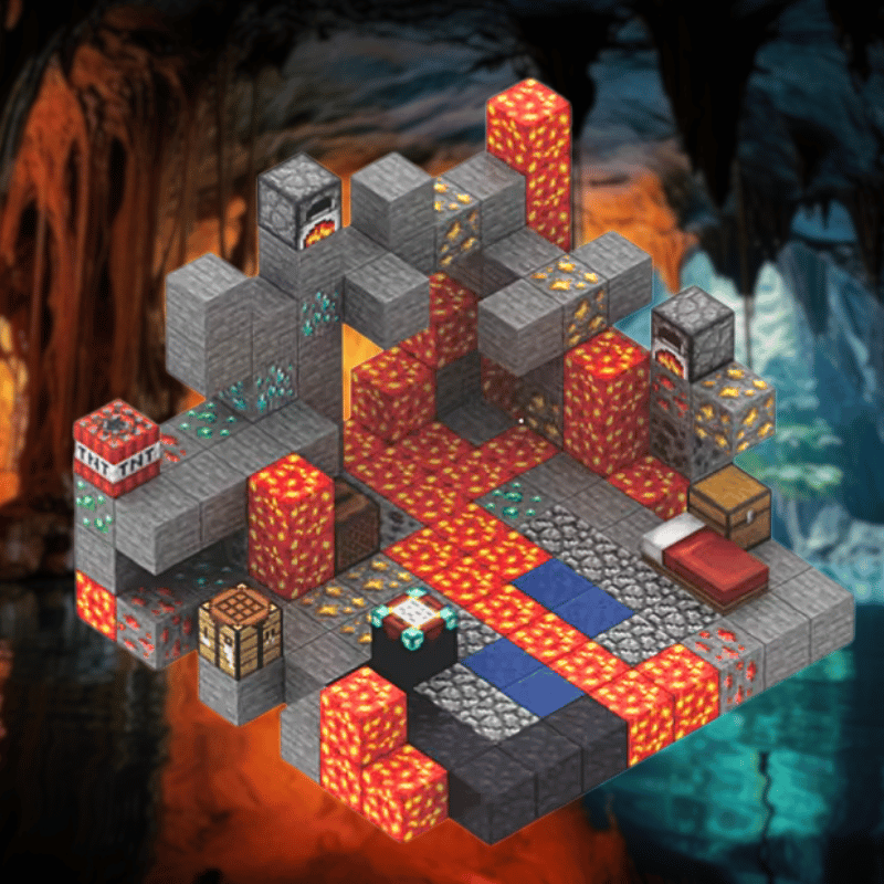 Deep Cave Set – 143 pcs