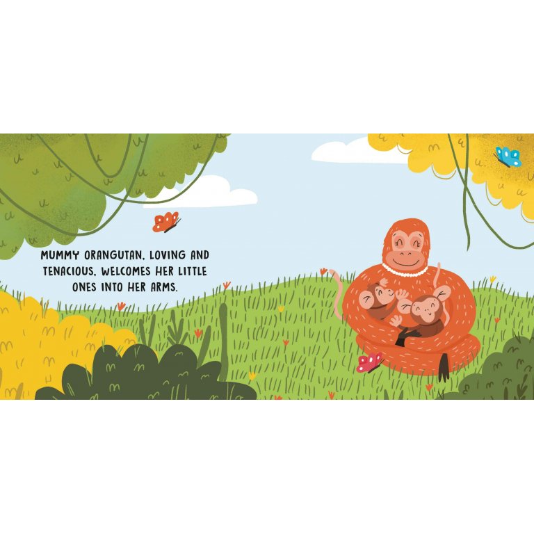 Sweet Sounds Stories Board Book - Mums and Cubs