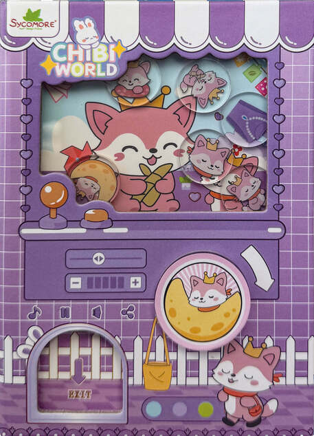 Chibi World Gashapon Notebook