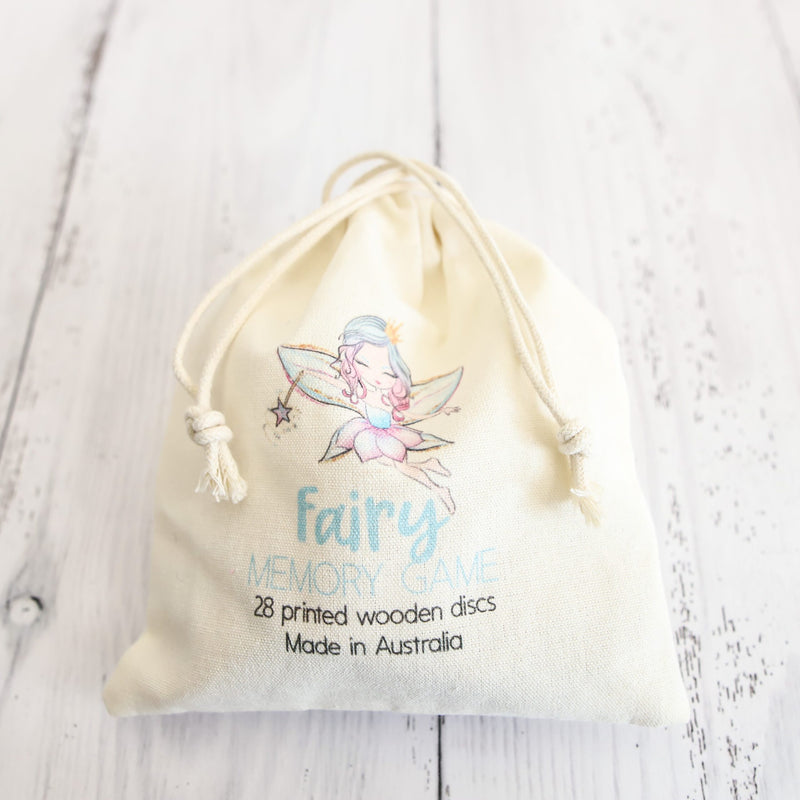 Wooden Fairy Memory Game