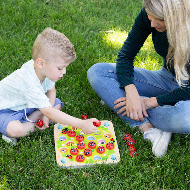 Ladybug's Garden Memory Game