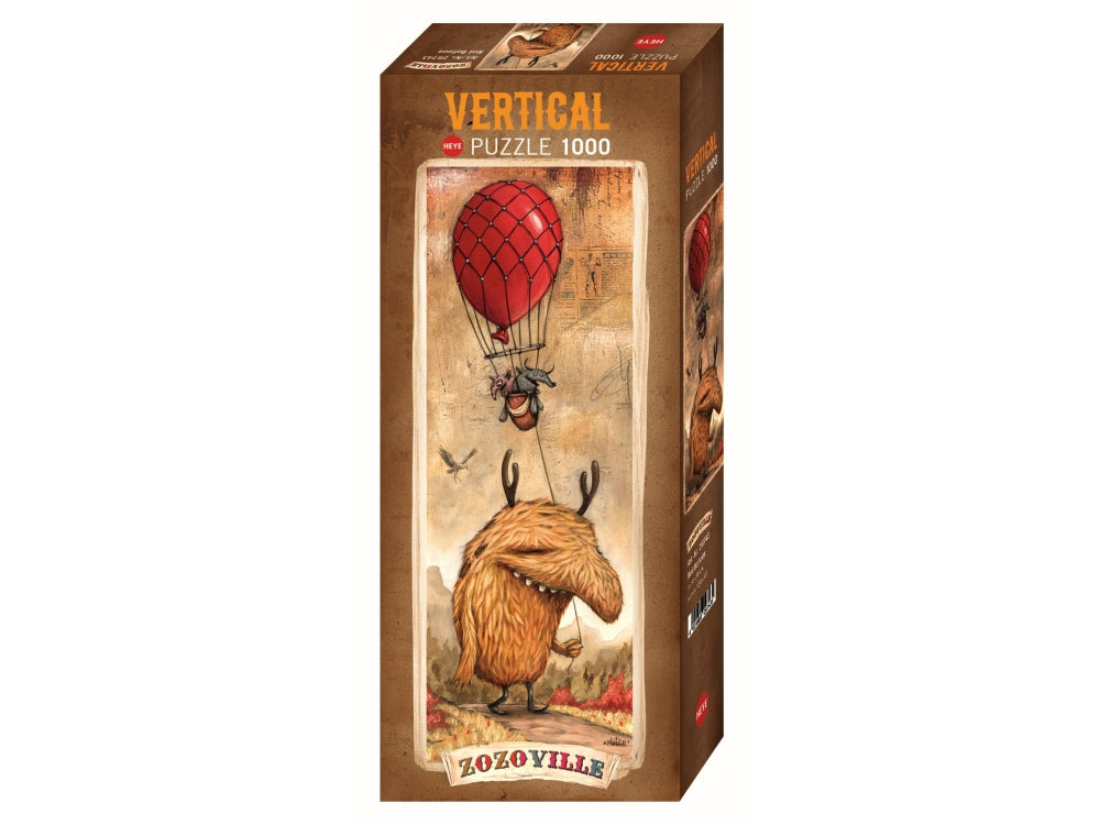 Zozoville - RED BALLOON - 1000 Piece Puzzle