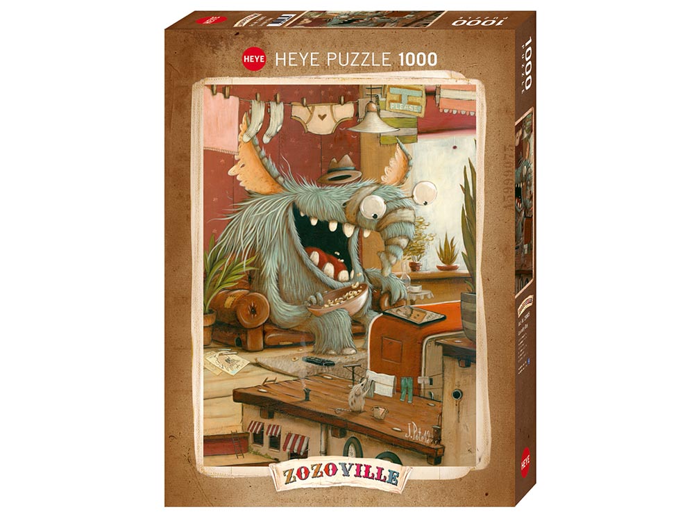 Zozoville - LAUNDRY DAY - 1000 Piece Puzzle