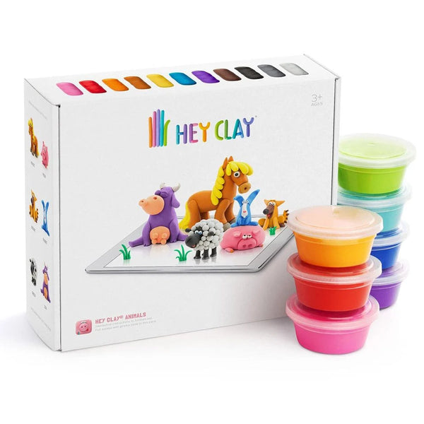 Hey Clay - Animals Set (15 cans)