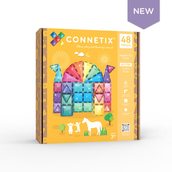 48 Piece Glitter Castle Pack