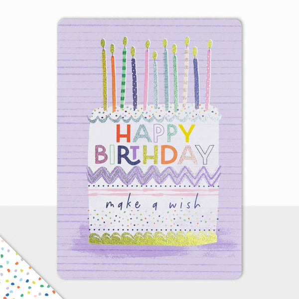 Birthday Card - Cake Wish