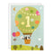1st Birthday Card - 1 Hot Air Balloon