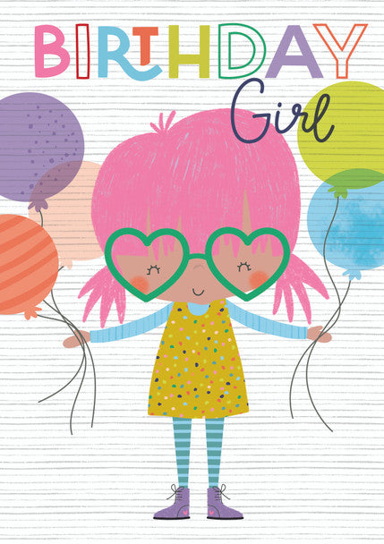 Birthday Card - Birthday Girl