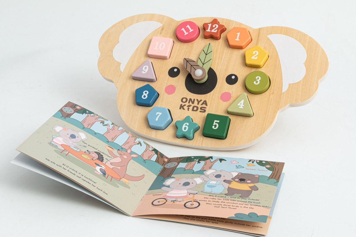 Wooden Learning Clock
