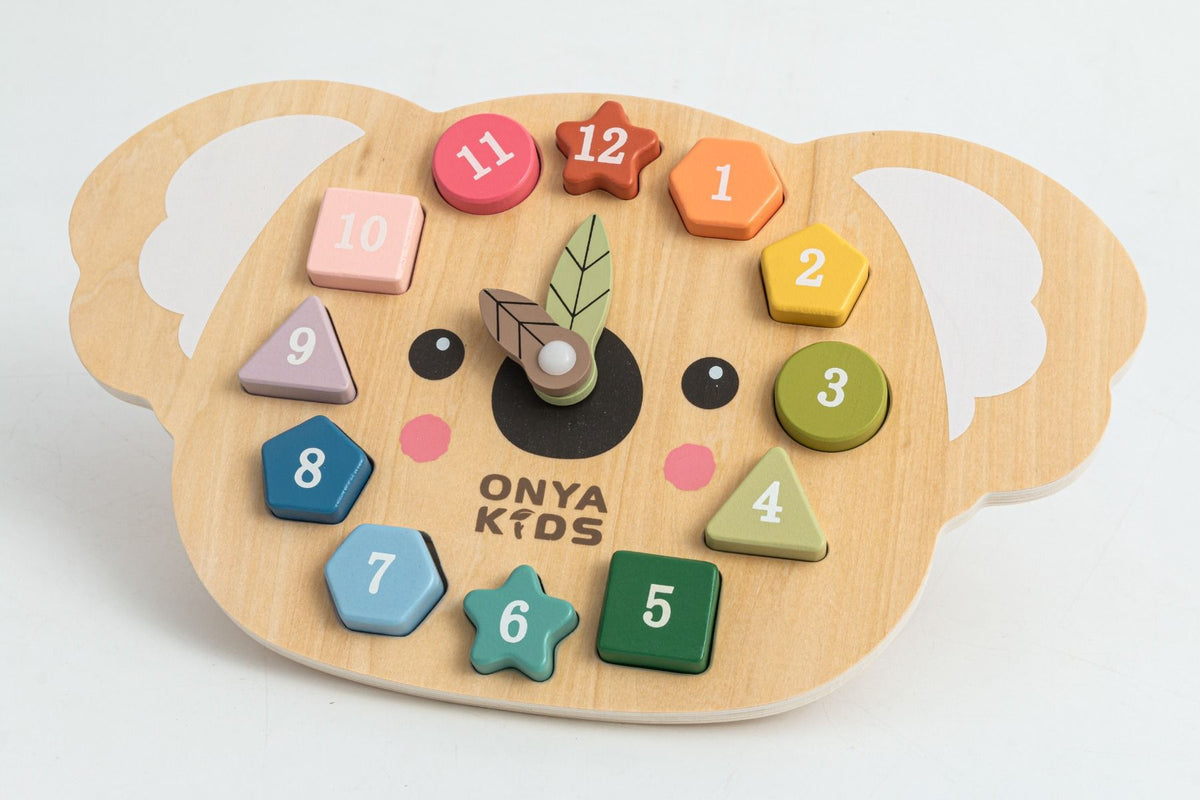 Wooden Learning Clock