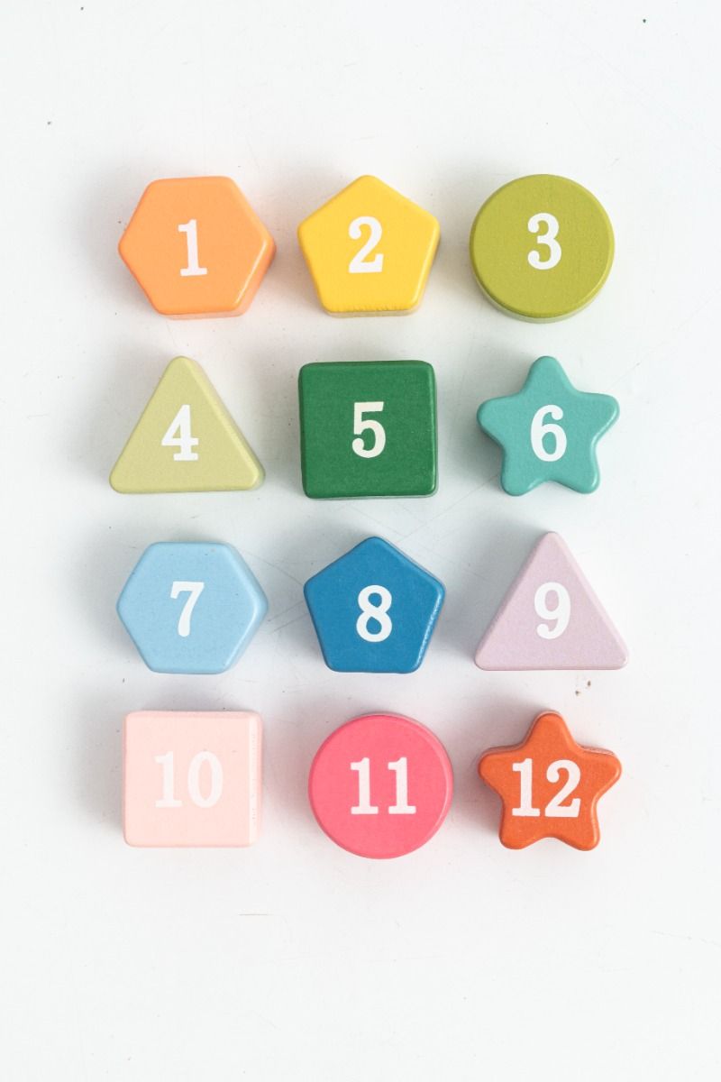 Wooden Learning Clock