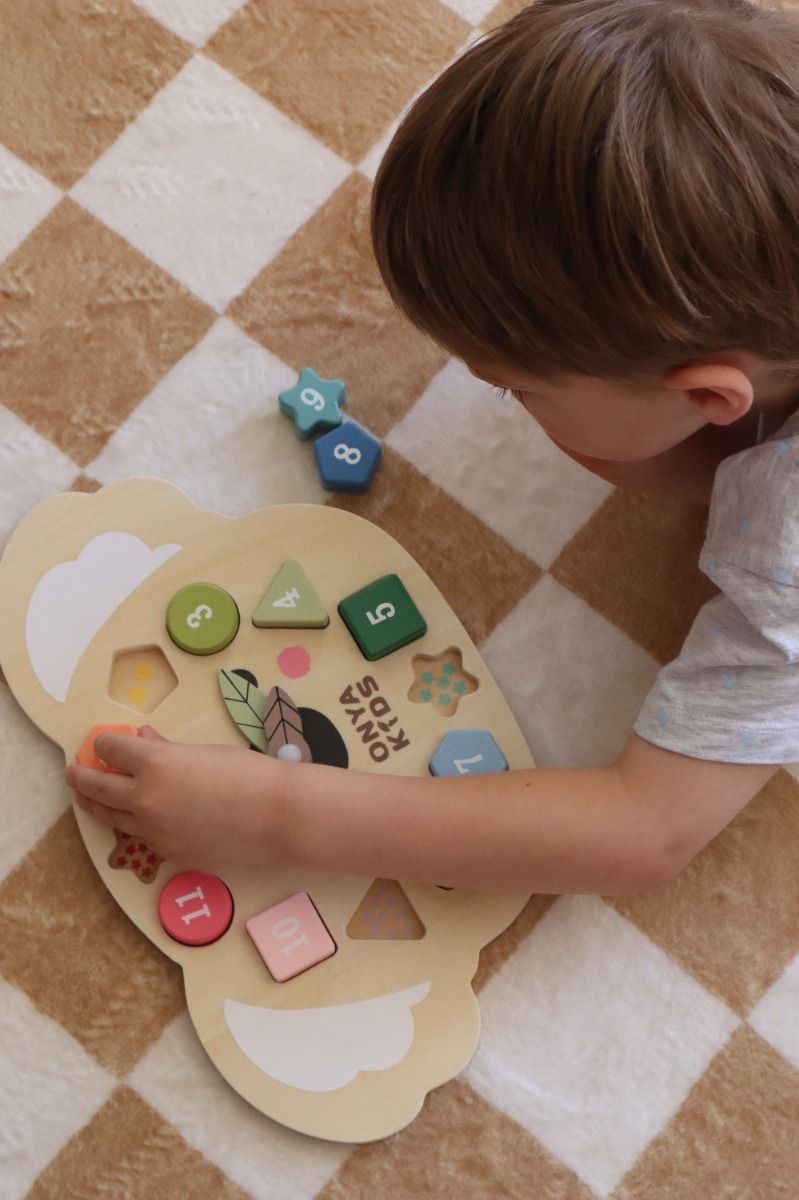 Wooden Learning Clock