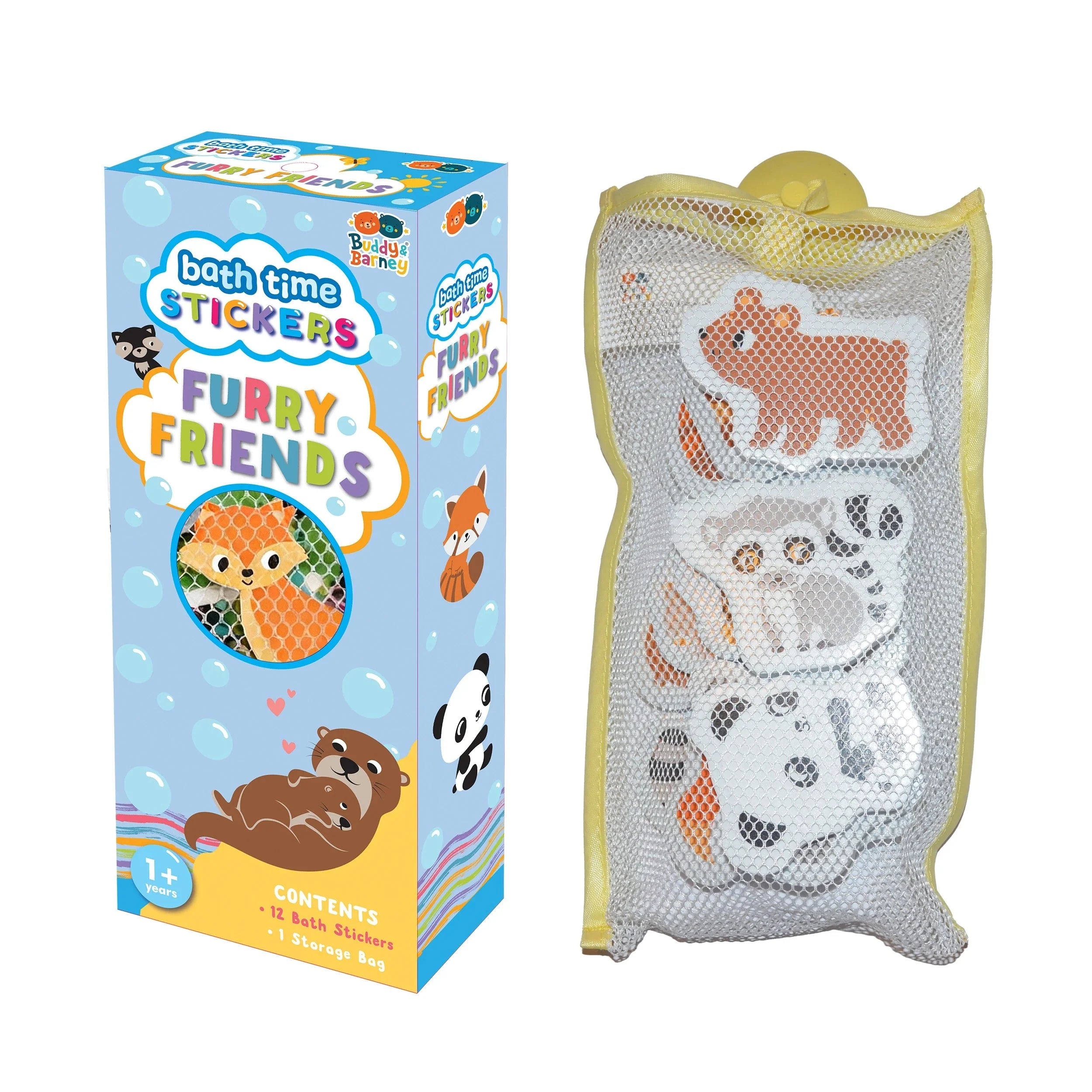 Bath Time Stickers - Furry Friends