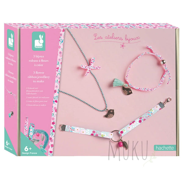 Janod - Flower Ribbon Jewellery Kit