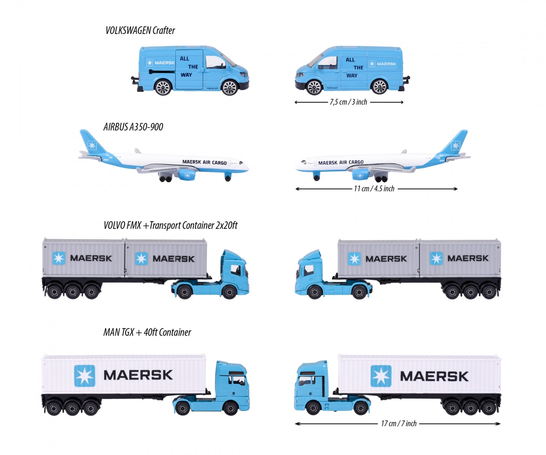 Maersk Transport Vehicles
