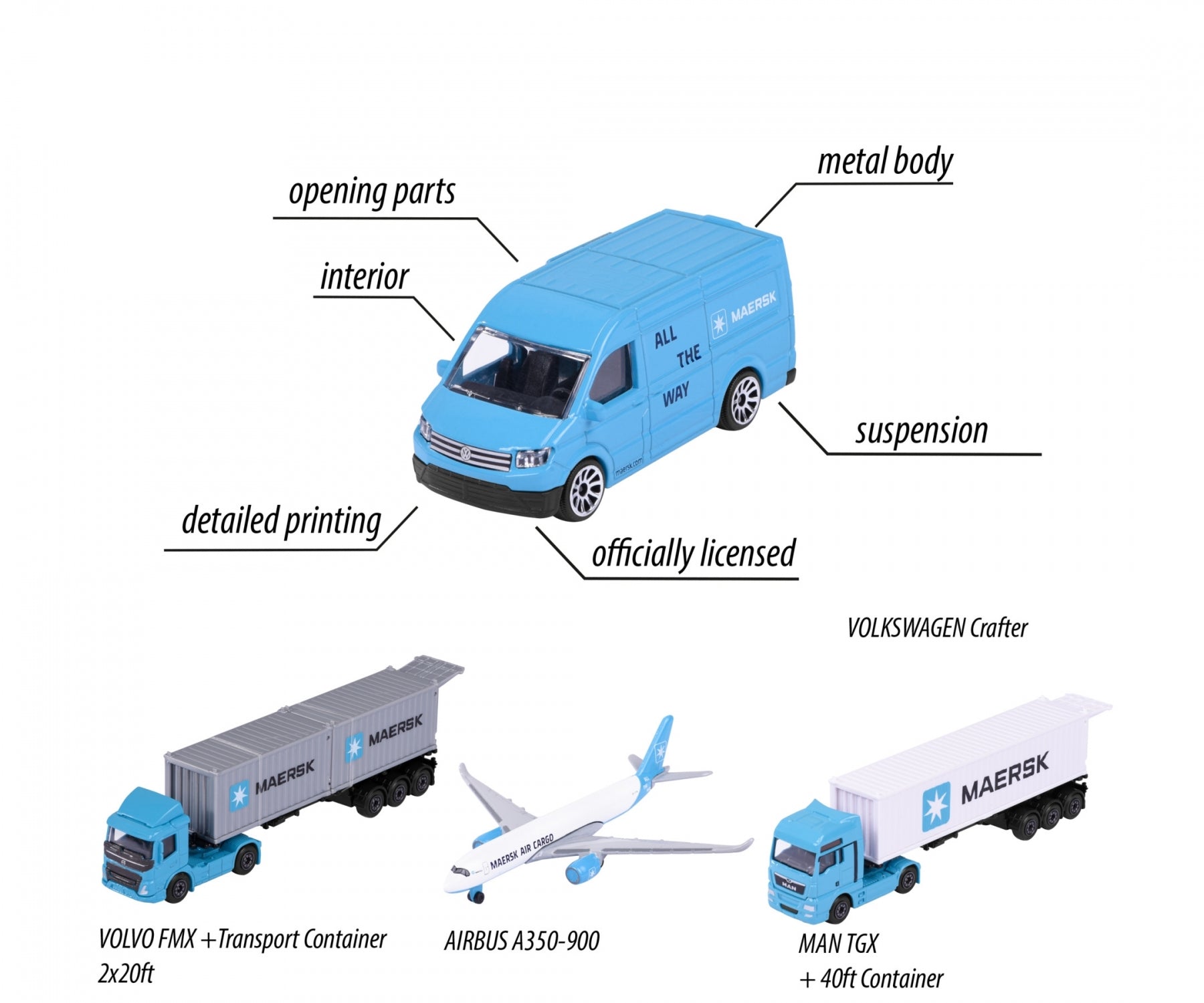 Maersk Transport Vehicles