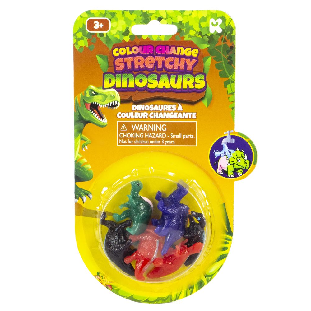 Colour Change Stretchy Dinosaurs