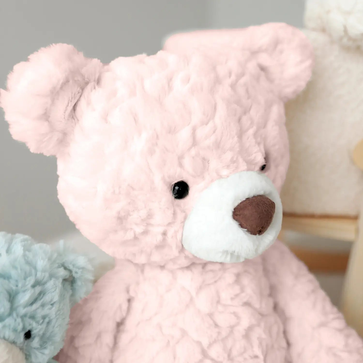 Putty Seafoam Blush Bear (50cm) - Toot Toot Toys
