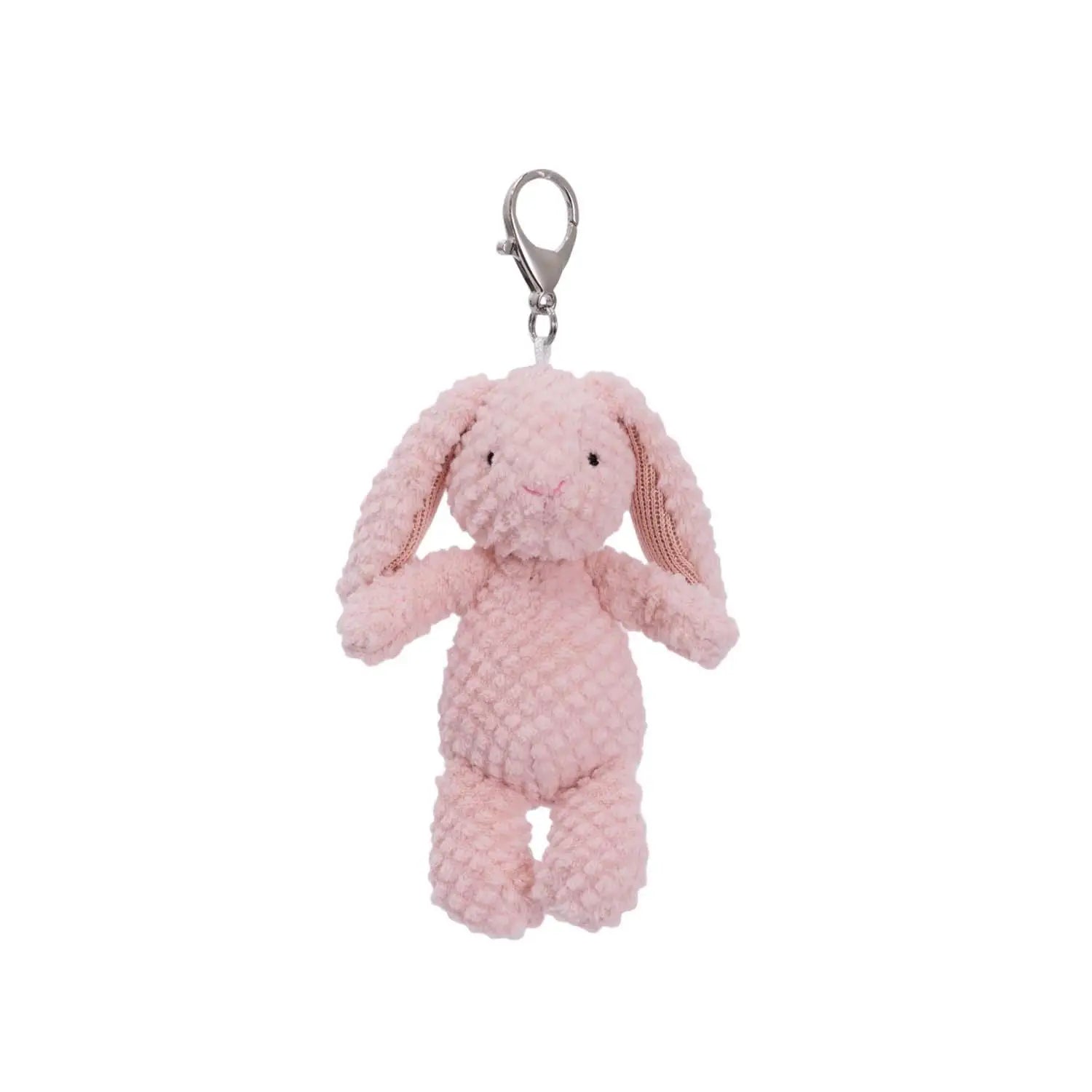 Nubby Bunny Bag Charm - Pink