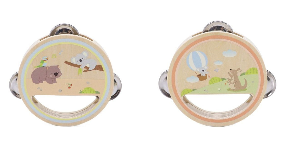 KoKo's Music Adventure Wooden Tambourines