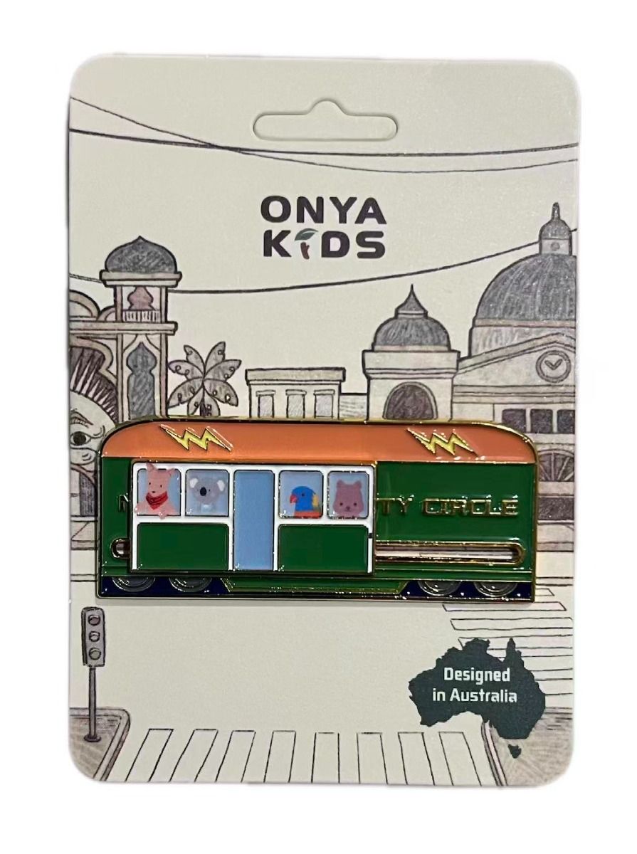 Enamel Pin - Melbourne Tram