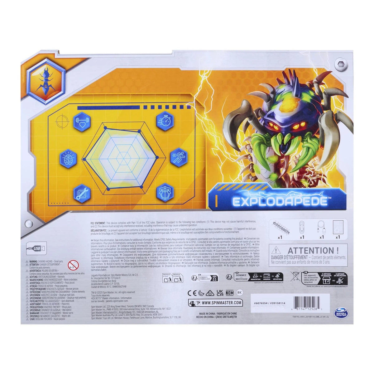 Radio Control Exploring Centipede
