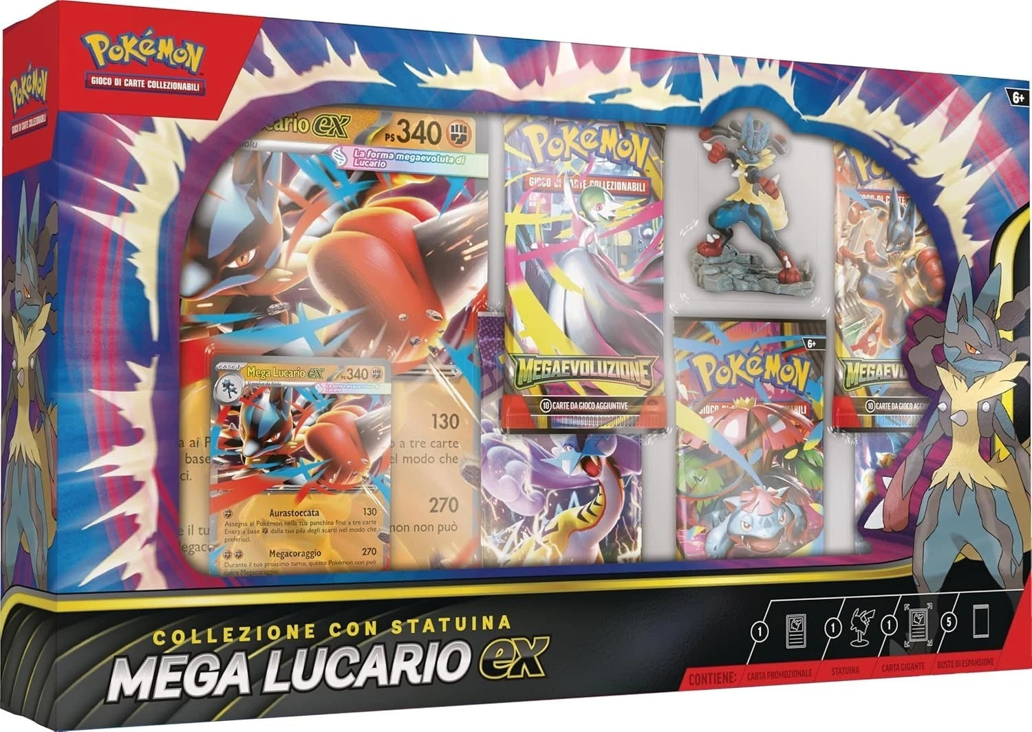 Pokémon TCG: Mega Lucario ex Figure Box (*Limit 1 per customer)