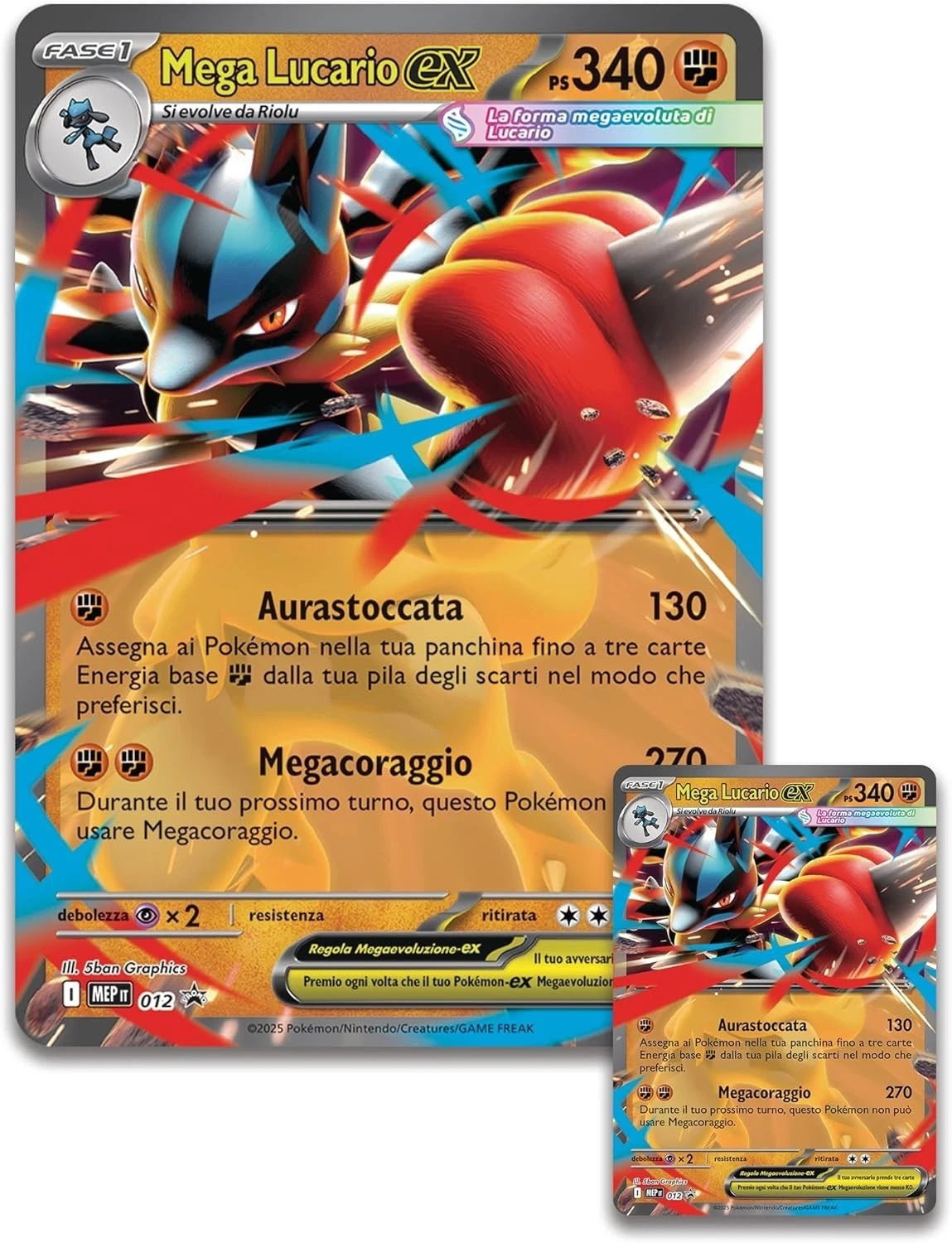 Pokémon TCG: Mega Lucario ex Figure Box (*Limit 1 per customer)