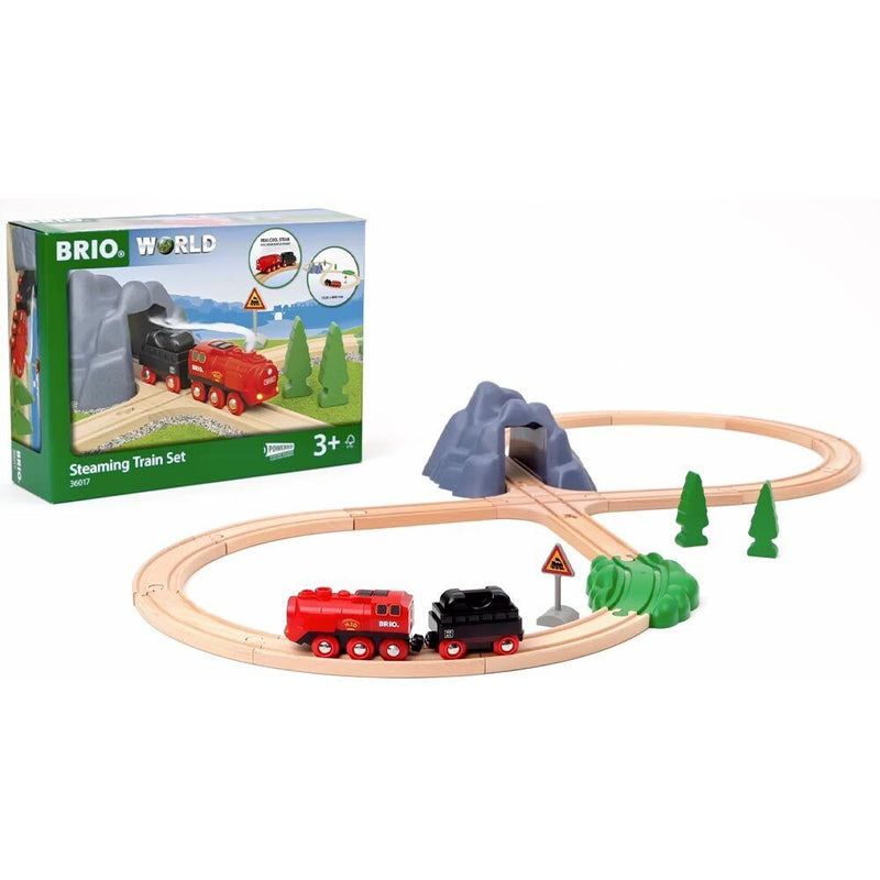 BRIO - Steaming train Set (36017) - NEW!