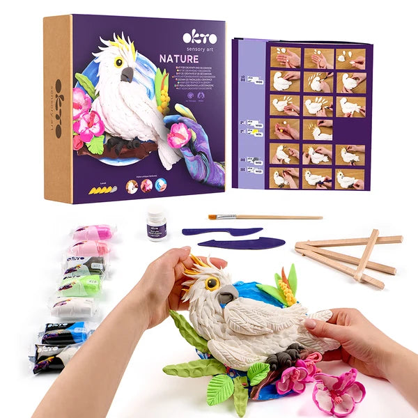 Sensory Art 3D - Nature Cockatoo