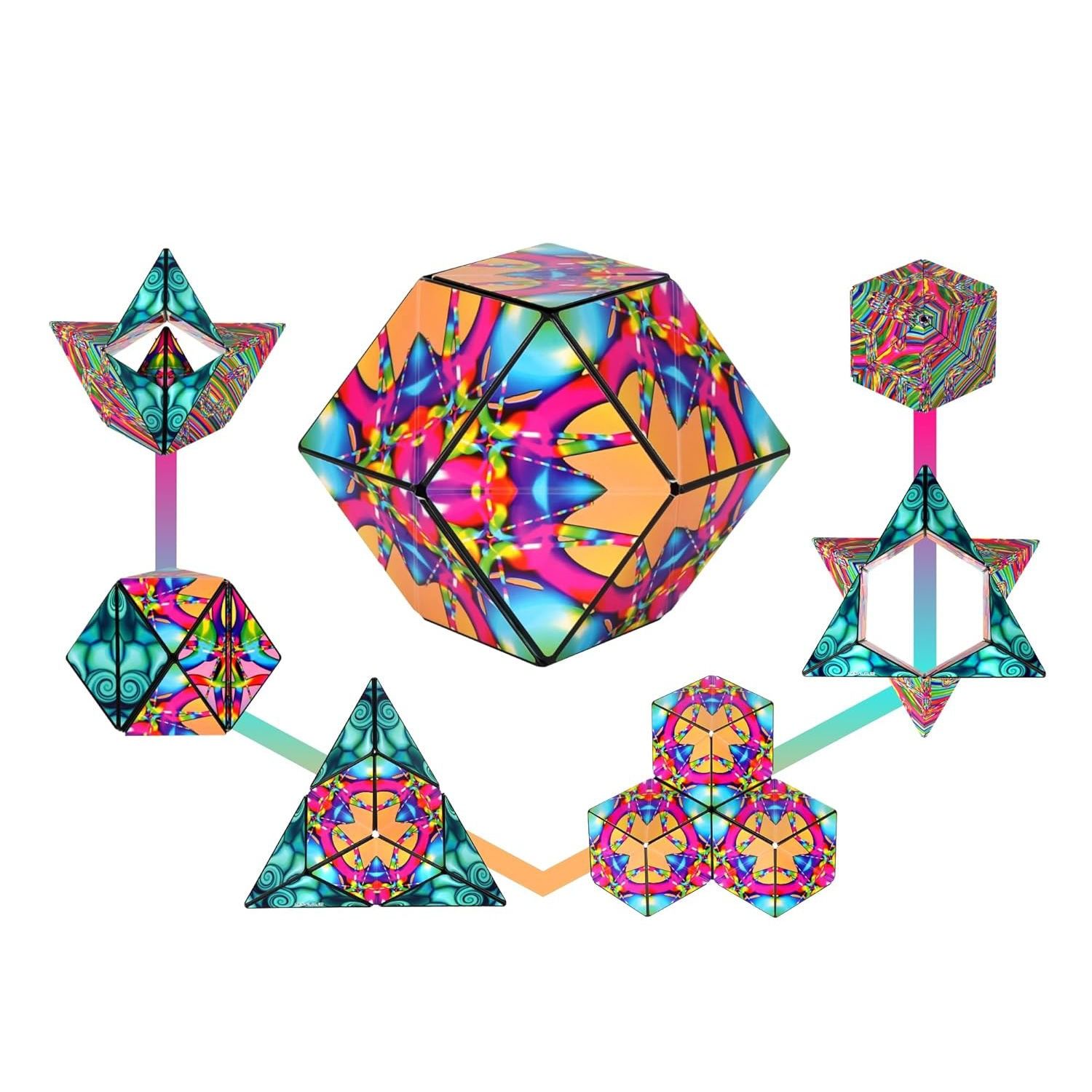 Shape Shifting Magnetic Puzzle Cube